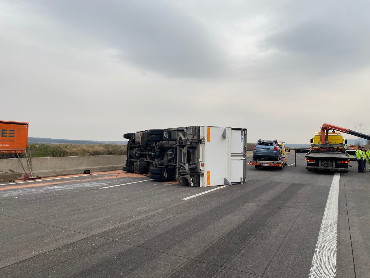 Schwerer Unfall auf der A4 in Thüringen!