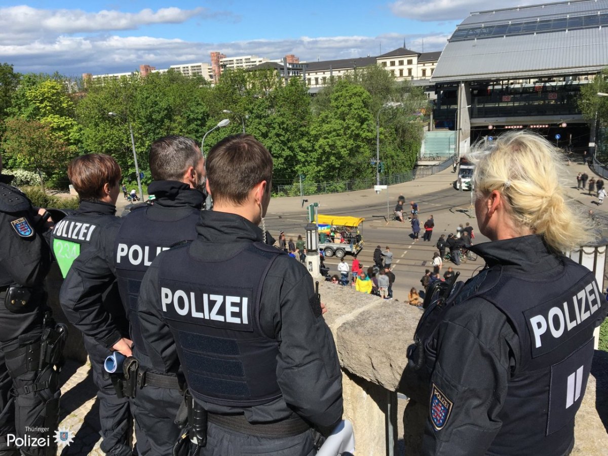 polizei in erfurt