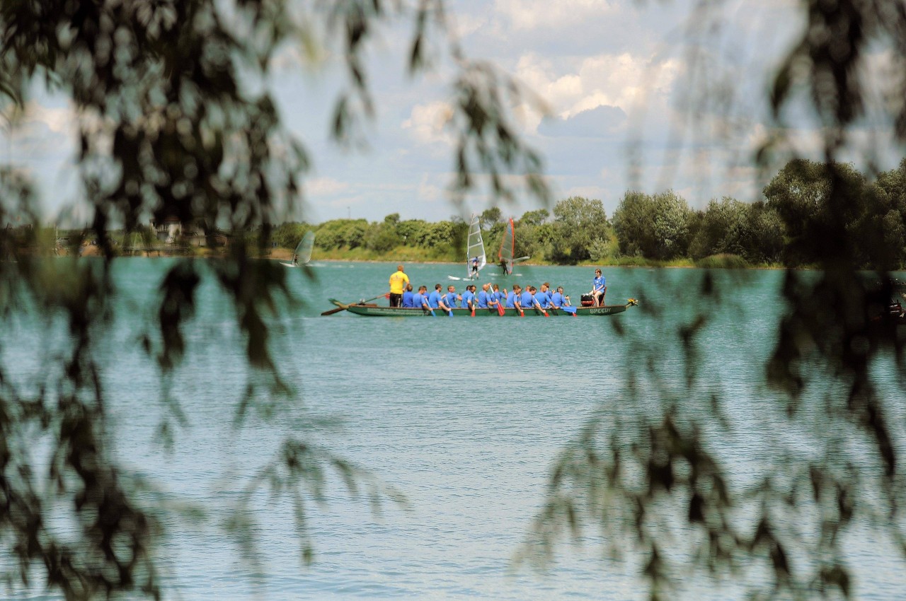 Eigentlich ein friedlicher Ort: Der Alperstedter See. (Archivbild)