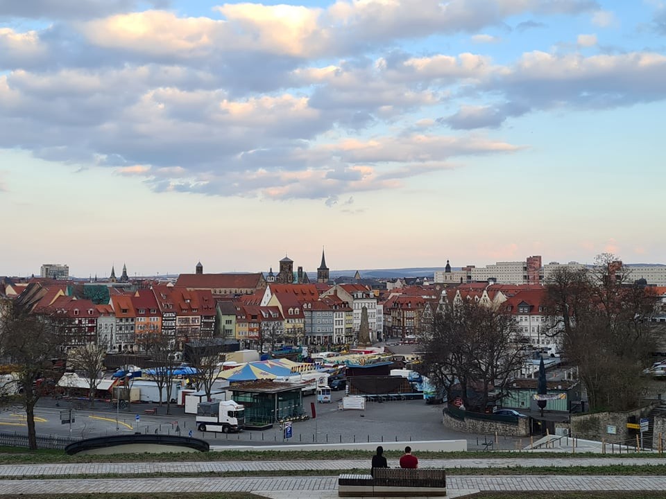 Endlich wieder Rummel auf dem Domplatz in Erfurt! 