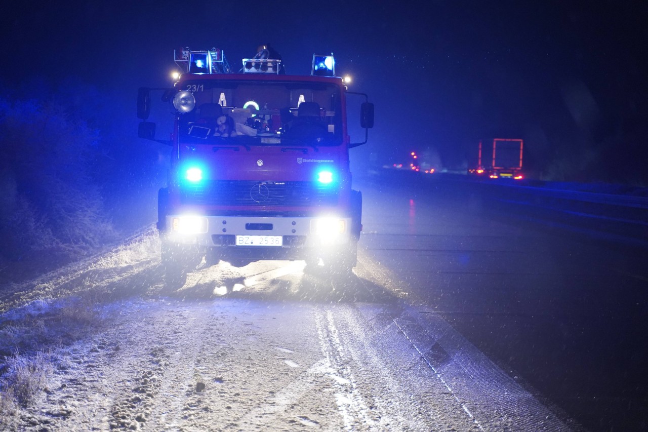 Schlaflose Nacht in Thüringen. Der Rettungsdienste hatte mehrere Einsätze auf der A4. (Archivbild)