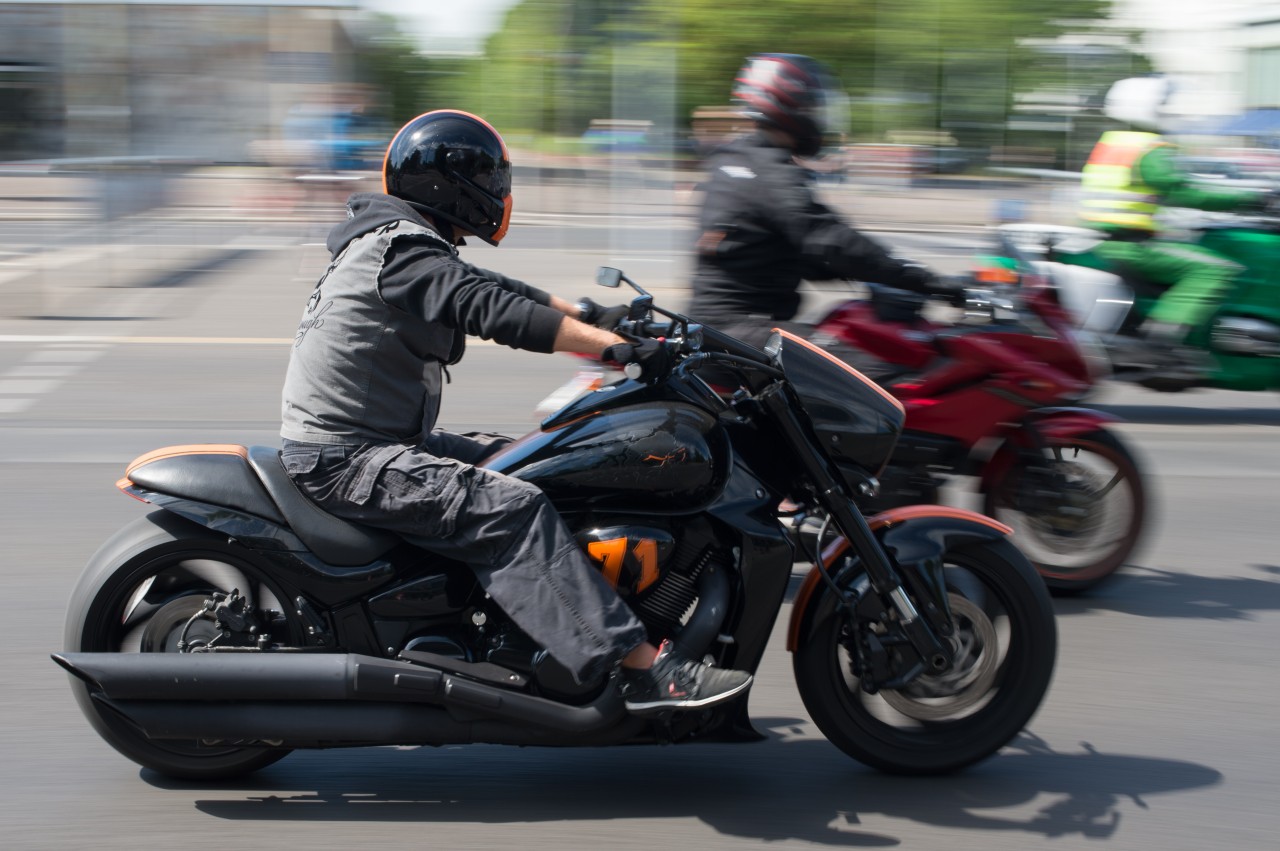 Ein Motorradkorso sorgte in Thüringen für ganz schönes Aufsehen. (Symbolbild)