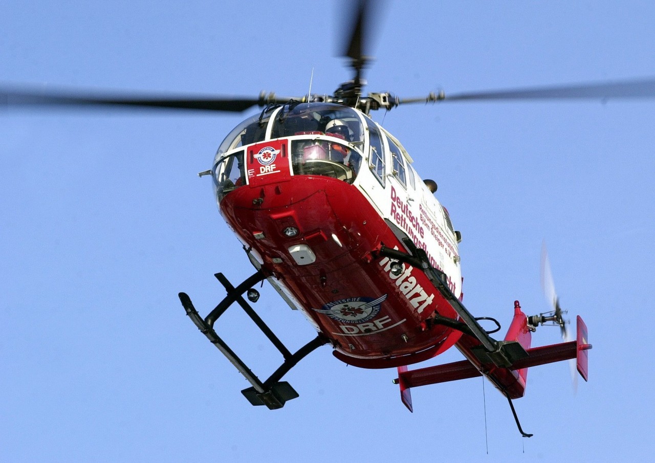 Nach einem schweren Unfall auf der A4 in Erfurt war ein Rettungshubschrauber im Einsatz. (Symbolbild)