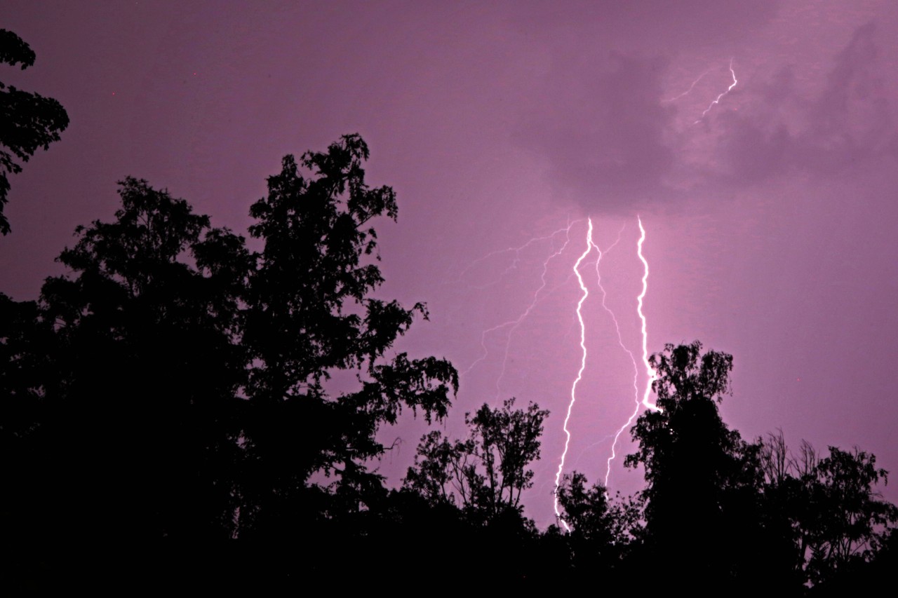 Gewitter sollen über Thüringen hinweg rollen. (Symbolbild)