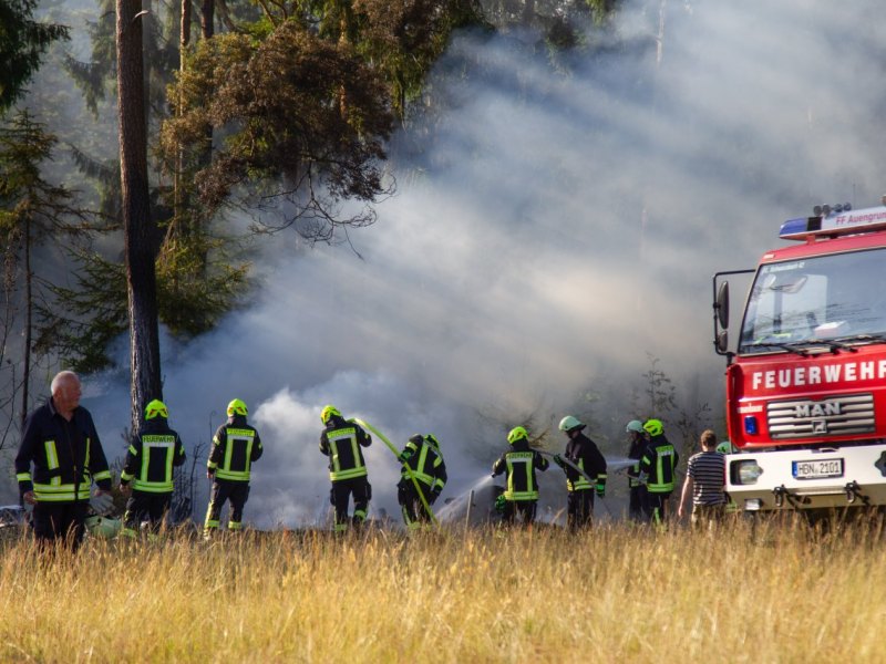 Kreis Hildburghausen Waldbrand
