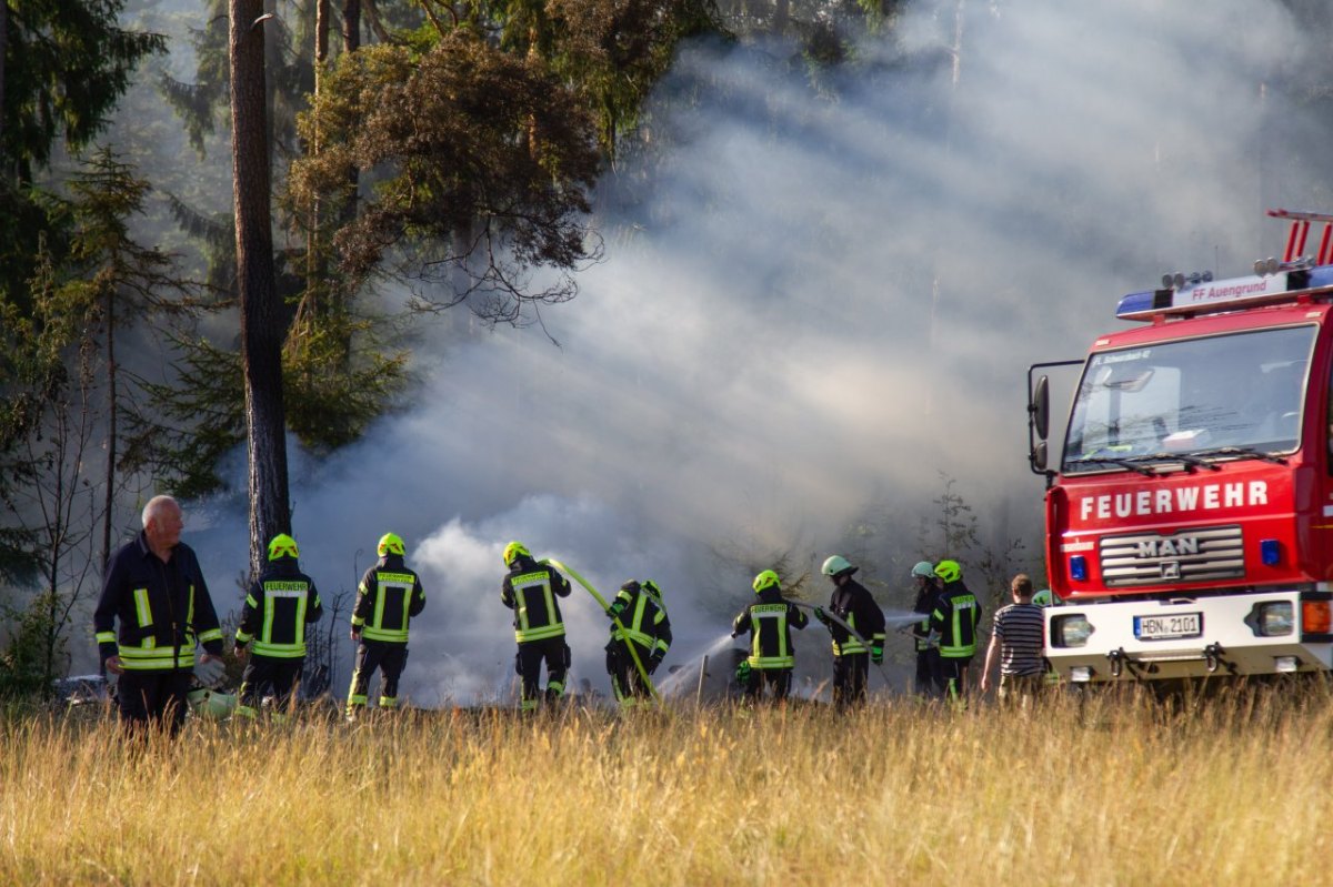 Kreis Hildburghausen Waldbrand