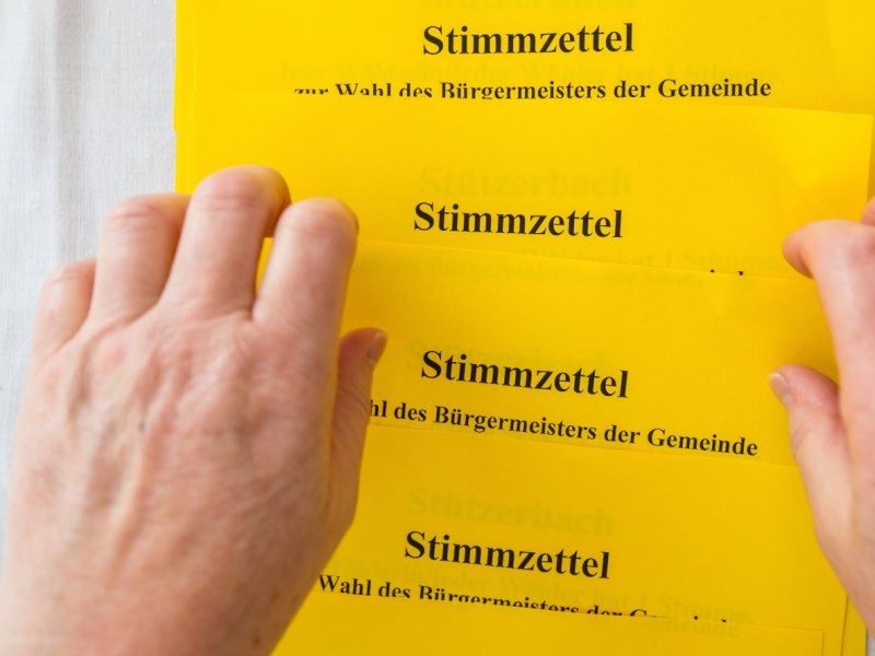 Thüringen Bürgermeisterwahl