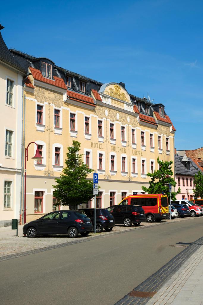 Außenfassade Hotel Goldner Löwe