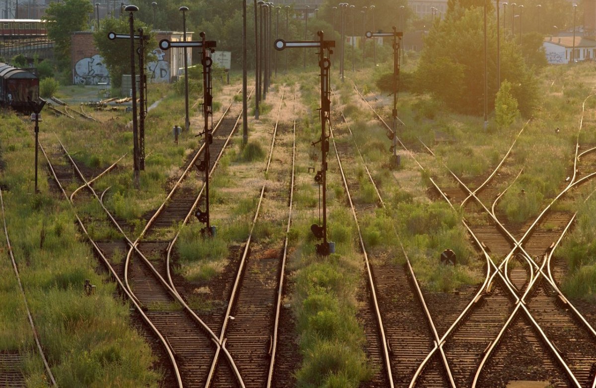 Bahngleise Verkehr Stilllegung stillgelegt