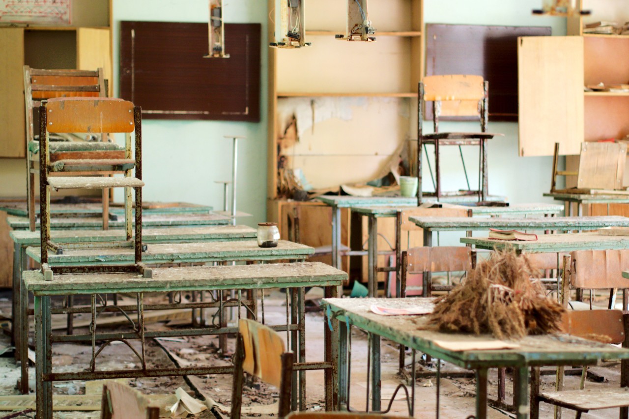 Der „Lost Place“ in Erfurt war früher eine Schule – jetzt sollen hier wieder Kinder unterrichtet werden. (Symbolbild)