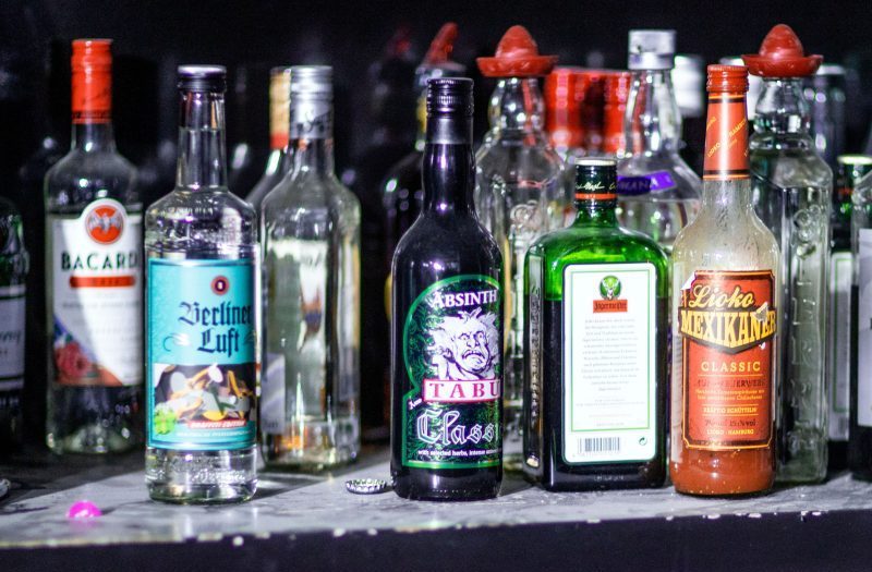 Erfurt Bar Flaschen