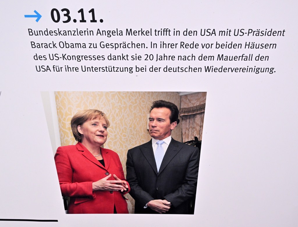 Merkel und Obam... ähh: Schwarzenegger