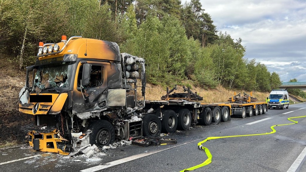 a71 thüringen lkw