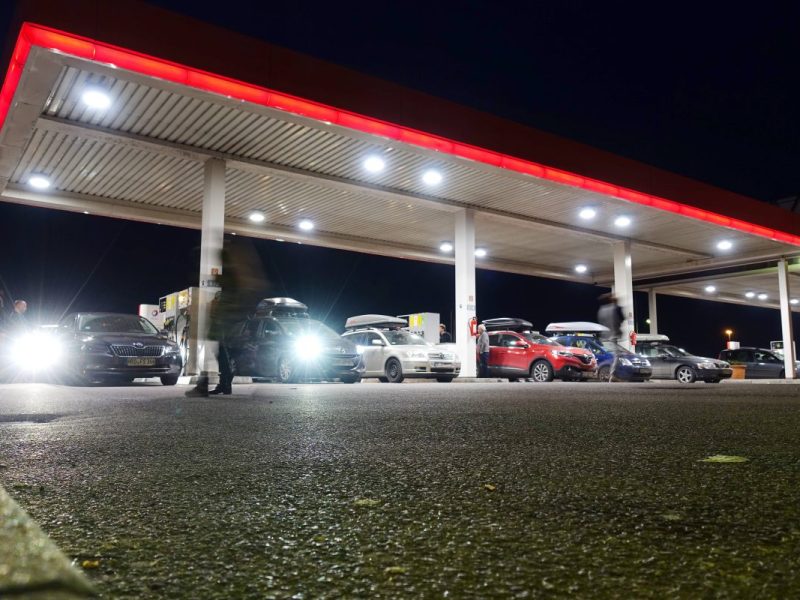 Tankstelle in Thüringen