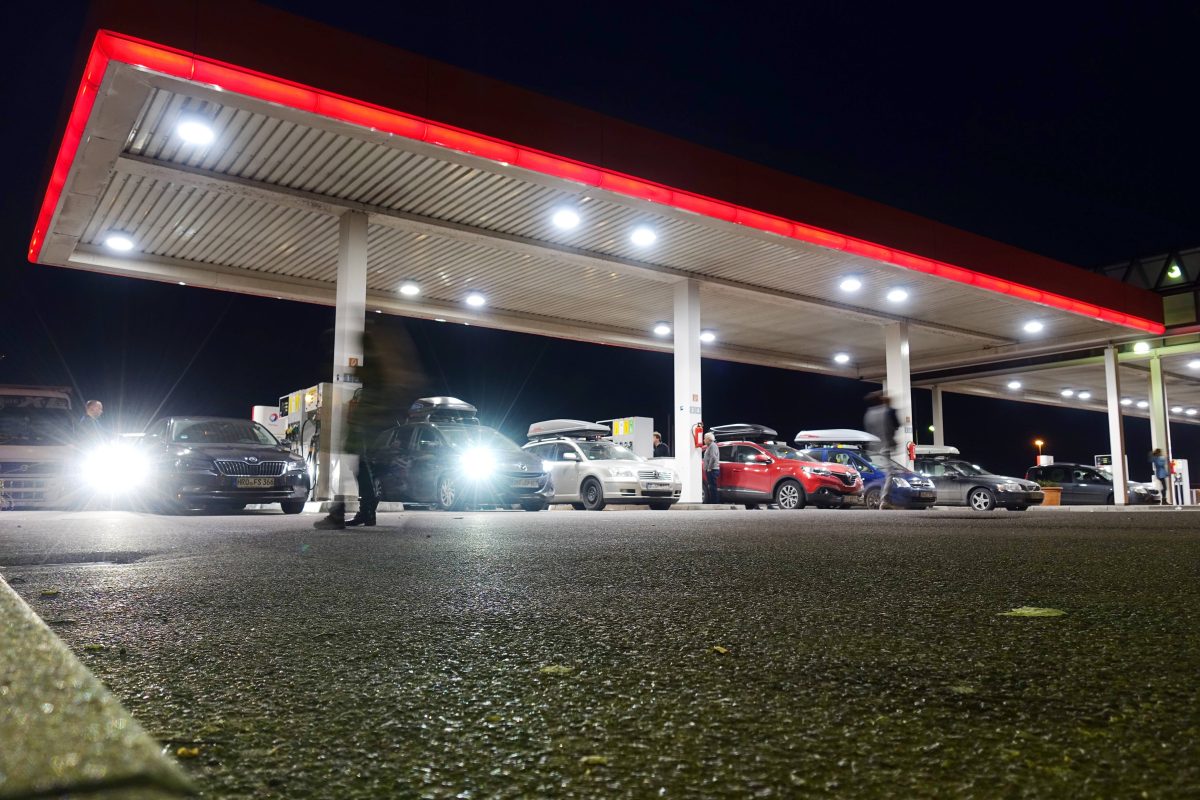 Tankstelle in Thüringen