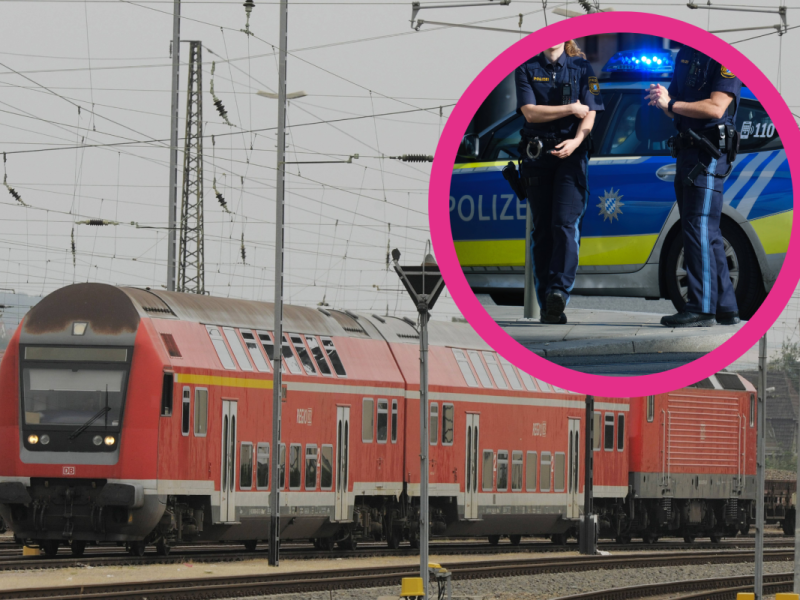 Regionalexpress Erfurt Montage Polizei