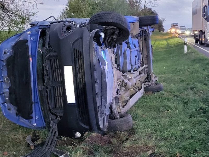 Schwerer Unfall bei Erfurt in Thüringen! (Symbolbild)