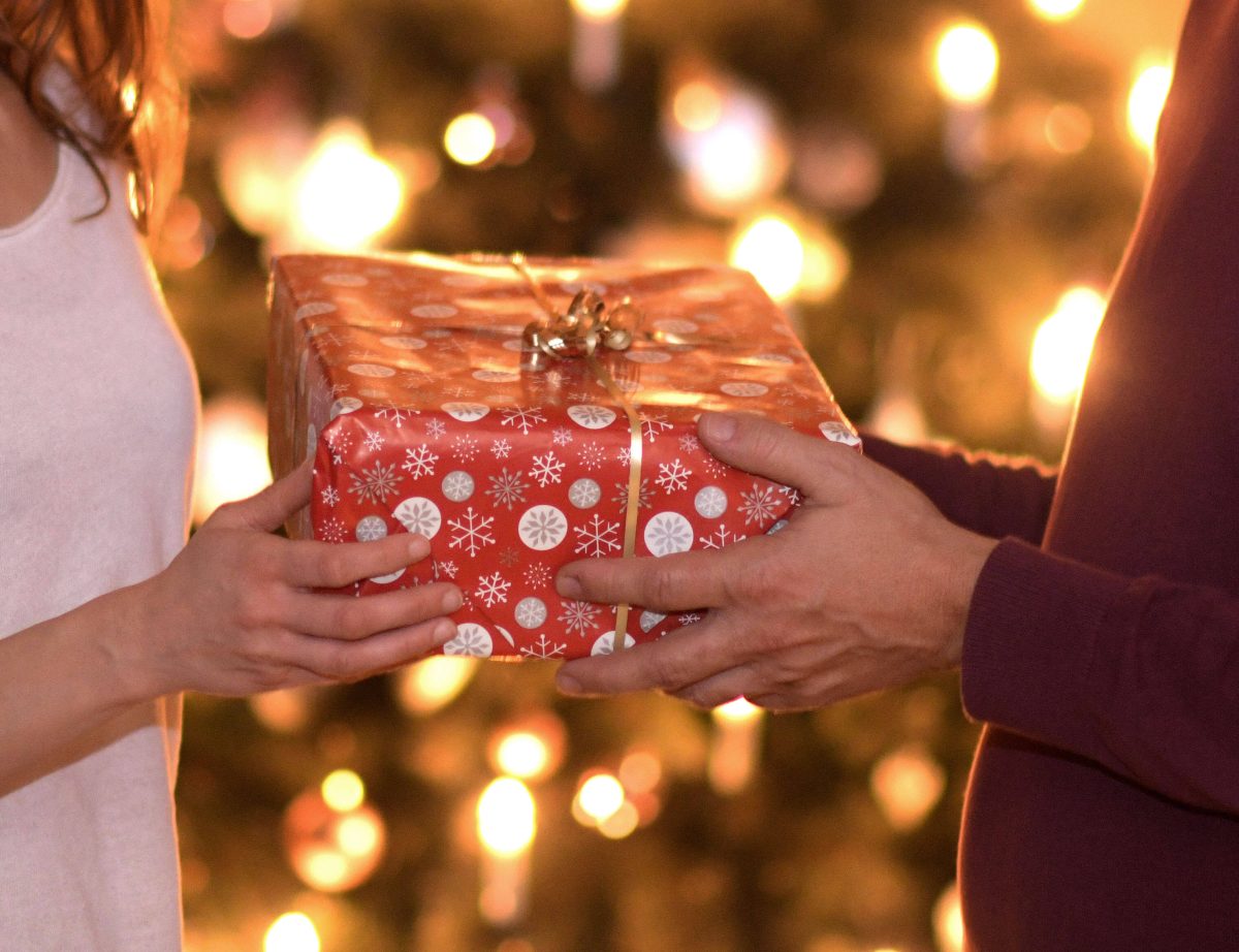 Weihnachten Baum Geschenk