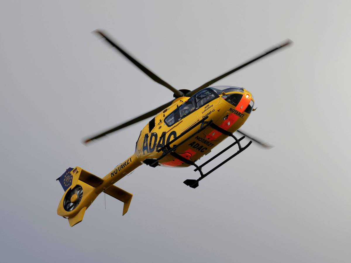 Thüringen Rettungshubschrauber