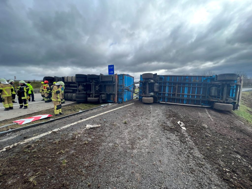 Heftiger Unfall auf der A38 in Thüringen!