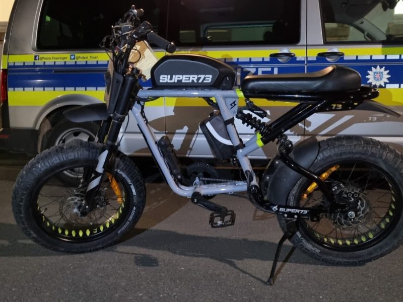 Die einen nennen es Fahrrad, die Polizei Erfurt spricht hier vom 