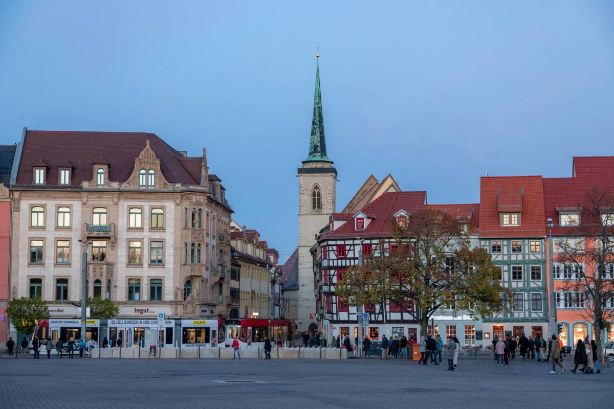 Erfurt Stadtansicht