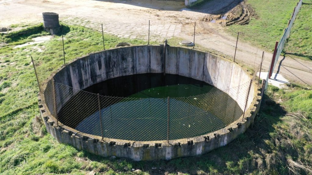 In diesem Becken wurden die Katzen-Kadaver in Thüringen gefunden.