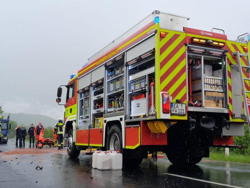 In Eisenach ist es zu einem tödlichen Unfall gekommen.