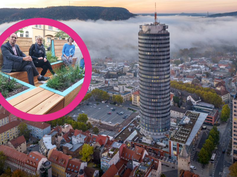 Die Stadt Jena tauscht Parkplatz gegen 