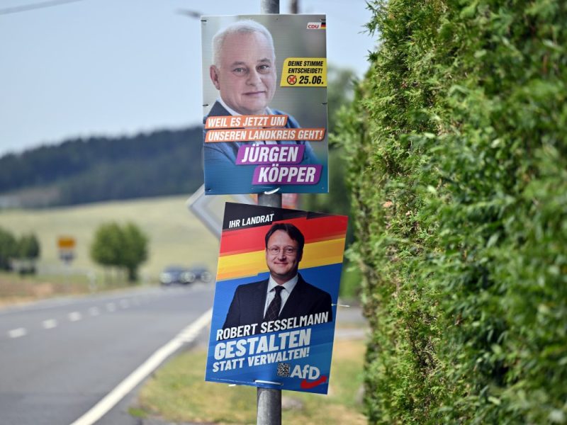 Am Sonntag könnte im thüringischen Sonneberg der bundesweit erste AfD-Landrat gewählt werden.