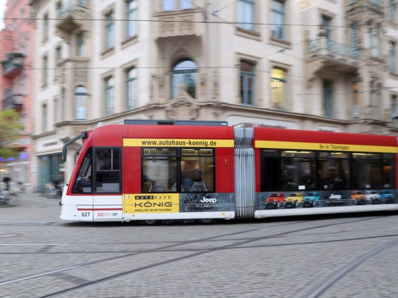 Schon wieder hat es in Erfurt einen Unfall mit einer Straßenbahn gegeben. Und abermals konnte der Fahrer nichts dafür.