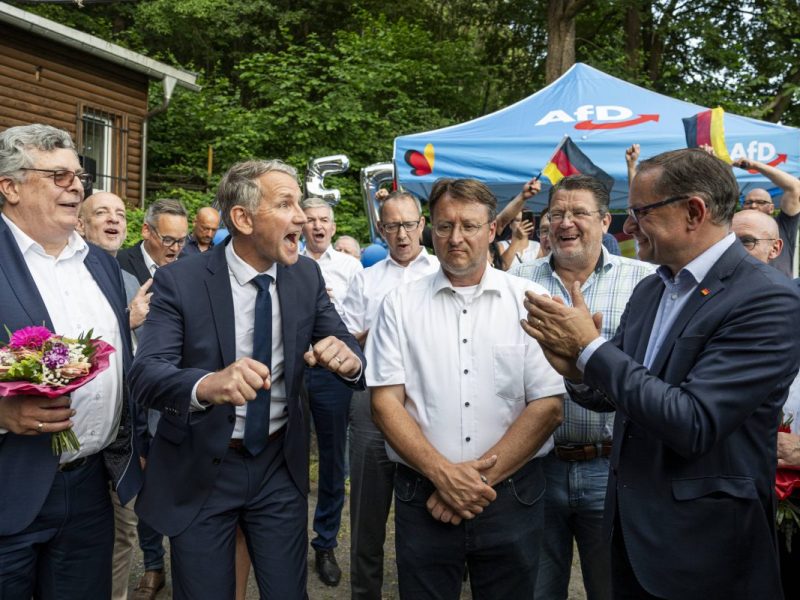 Thüringen: AfD hat Probleme mit der Presse.
