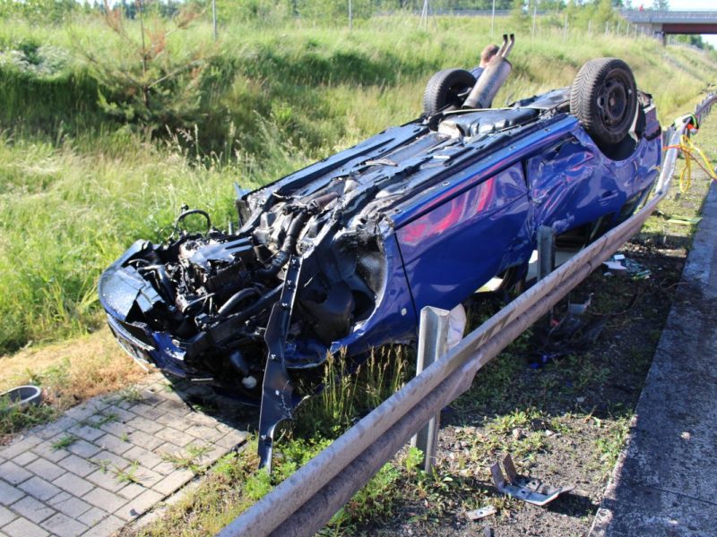 Schwerer Unfall auf der A9 in Thüringen!