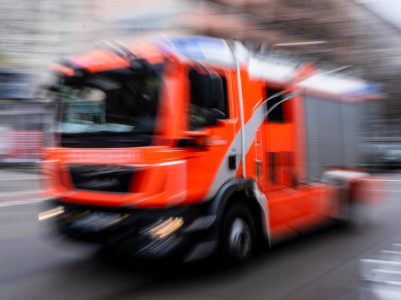 Feuerwehr-Einsatz in Eisenach in Thüringen!