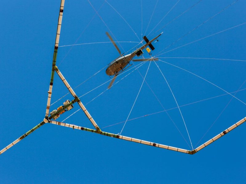 Im Zeitraum vom 15. Juli bis spätestens zum 15. September wird ein Hubschrauber wieder den Untergrund rund um das Werratal vermessen.
