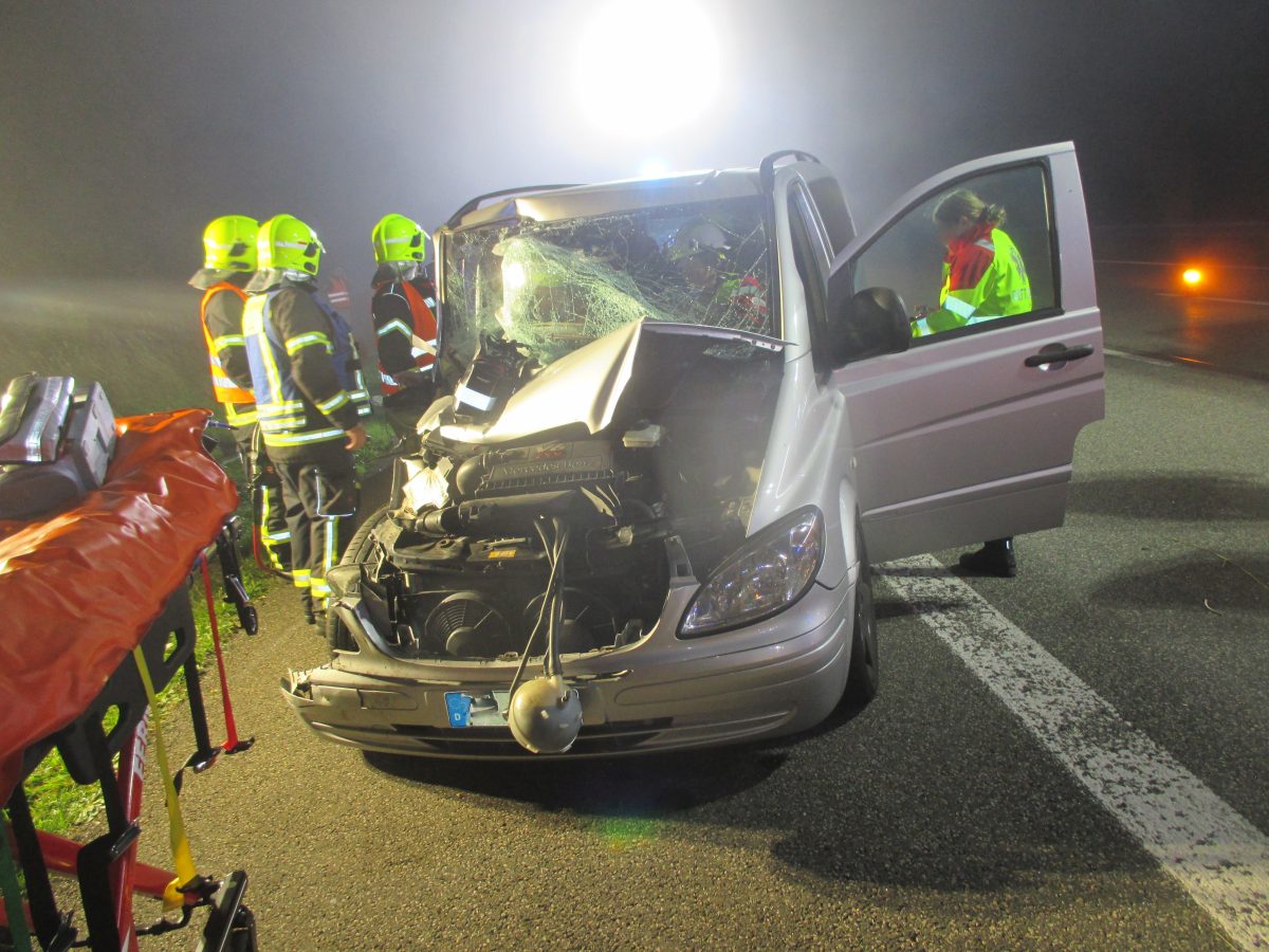 Schwerer Unfall auf de A4 in Thüringen!