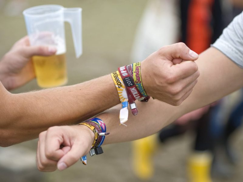 Festivalbändchen 