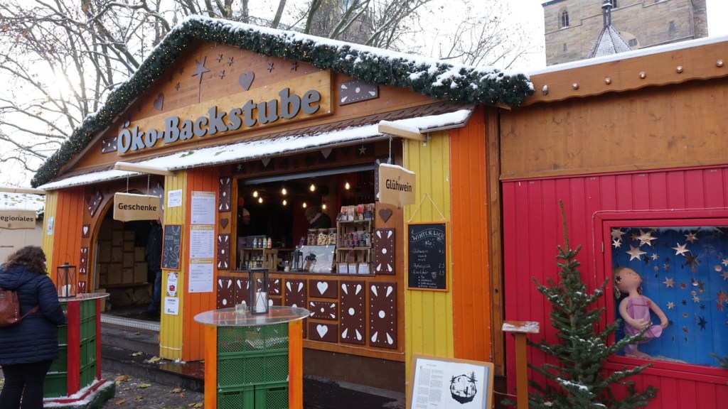 Weihnachtsmarkt Erfurt Öko-Backstube