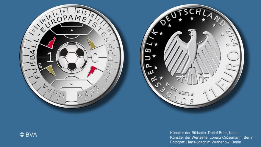 So sieht die 11-Euro-Münze aus.