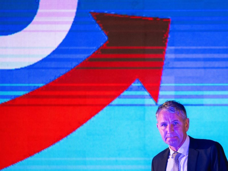 Vielleicht kann er einfach nicht anders: Thüringens AfD-Chef Björn Höcke haut mal wieder einen raus...