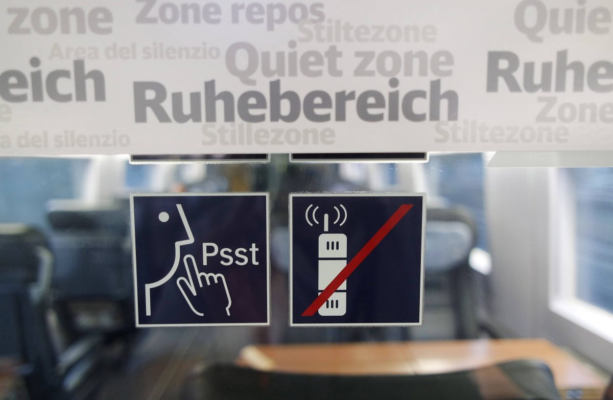 Deutsche Bahn Ruhebereich