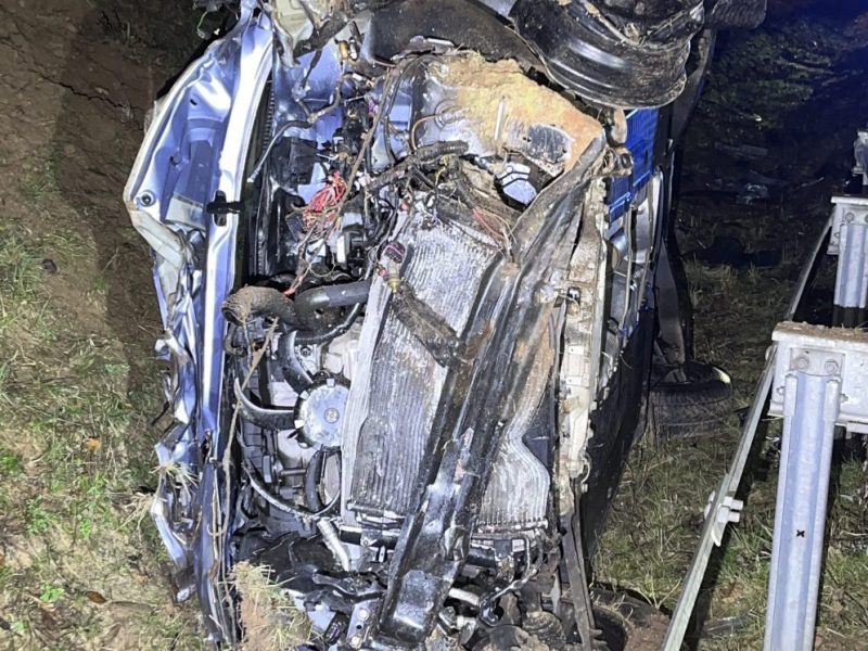 Unglaublich, dass dem jungen Mann bei dem Unfall nicht mehr passiert ist...