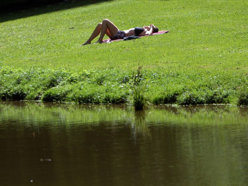 Das schöne Wetter in Thüringen hat seine Schattenseiten. Im wahrsten Sinne. Denn ganz ungefährlich ist der Spaß nicht. (Symbolbild)