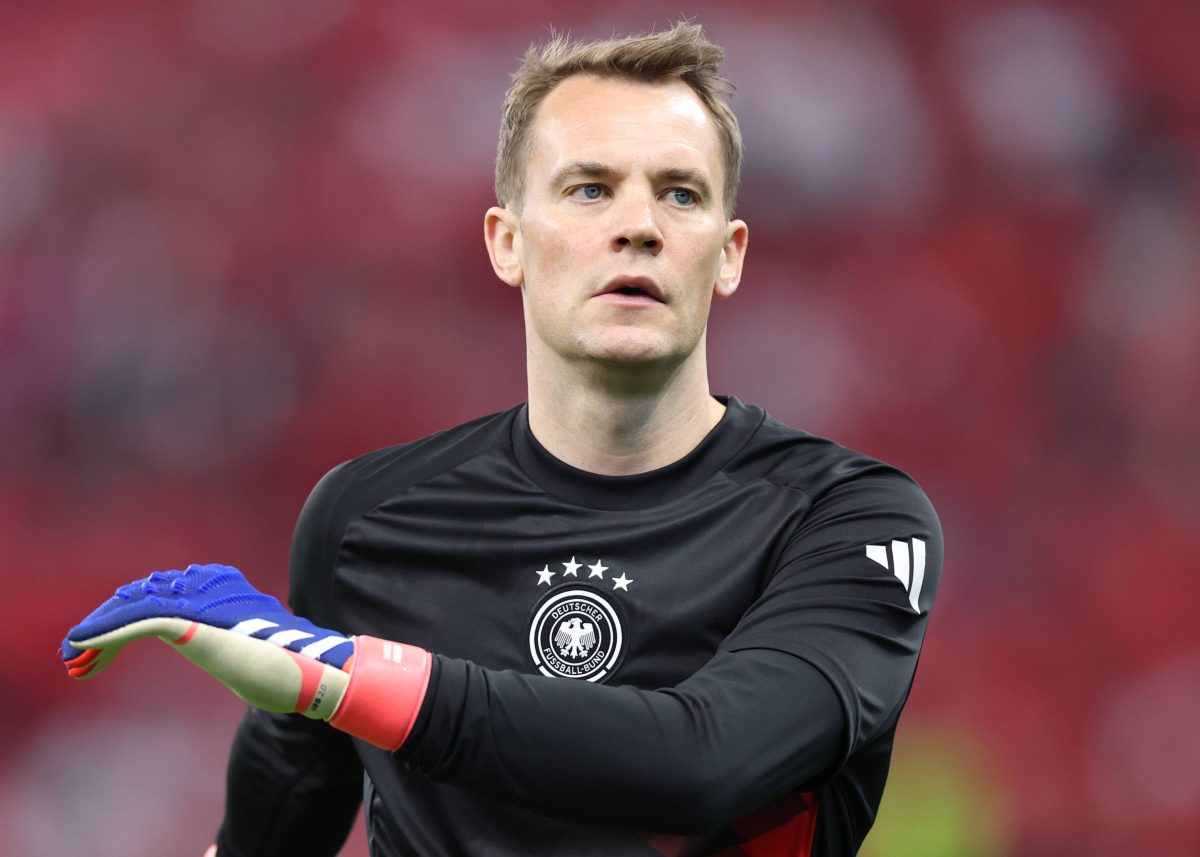 Deutschland Schweiz Kurz nach Anpfiff herrscht bei Manuel Neuer