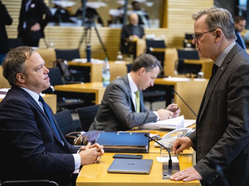 Bodo Ramelow (Linke) freut sich für die deutsche Nationalmannschaft. Die CDU Thüringen kontert. Was wiederum gar nicht gut ankommt...