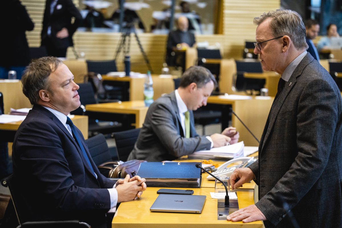 Bodo Ramelow (Linke) freut sich für die deutsche Nationalmannschaft. Die CDU Thüringen kontert. Was wiederum gar nicht gut ankommt...