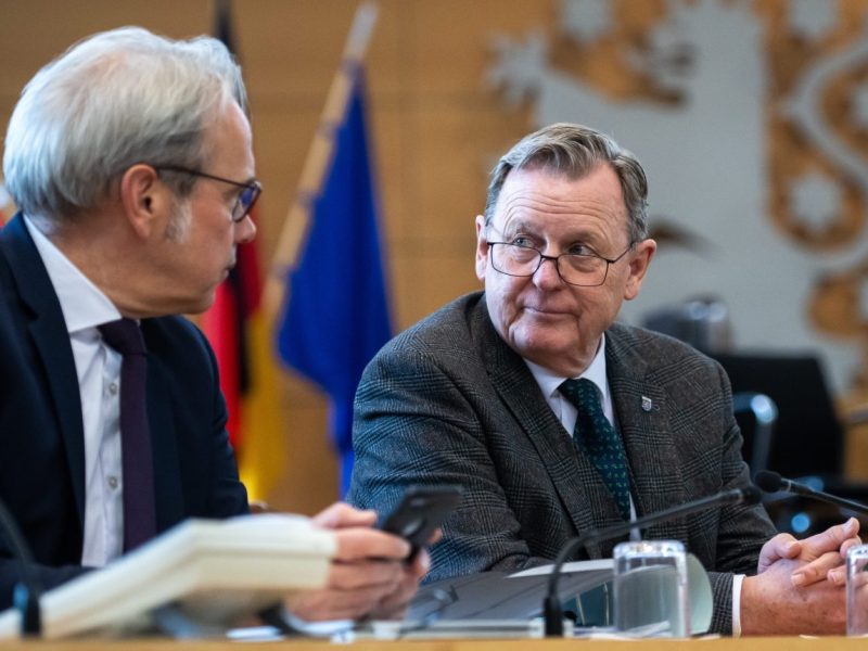 Ärger vor der Thüringen-Wahl