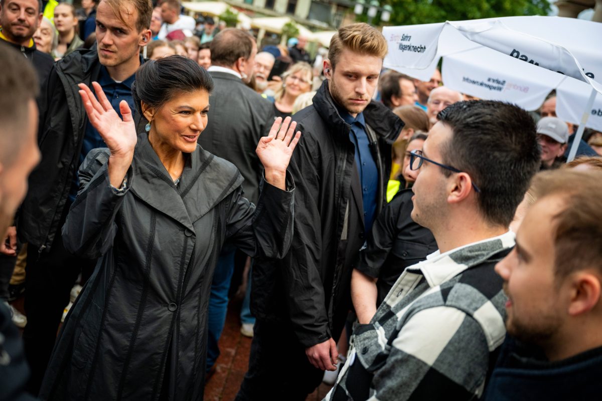 Sahra Wagenknecht rockt auch Thüringen.