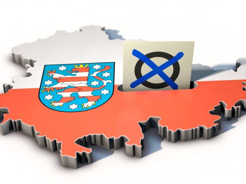 Neue Umfrage zur Thüringen-Wahl