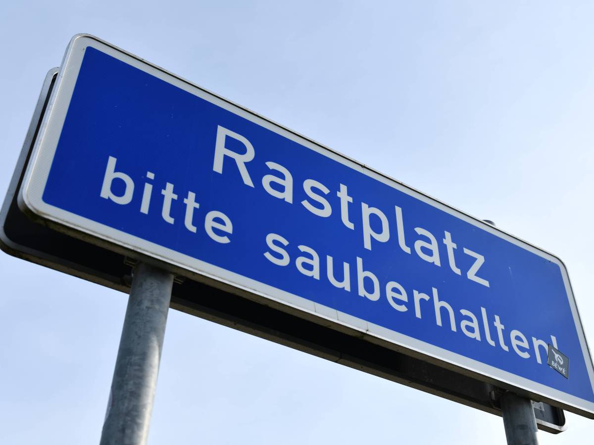 Autobahnraststätte in Thüringen